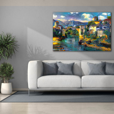  'Bosnia And Herzegovina Mostar' by Pedro Gavidia Canvas Wall Art, 60" x 40"