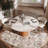 Danner Sintered Stone Top Round Pedestal Farmhouse Kitchen Dining Table-1831810480-1831810483