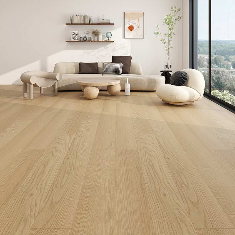 Plancher hybride imperméable Laurel Forest 7,7 po x 48 po, couche d'usure de 9,5 mm, classe AC4 (25,6 pi²/boîte)