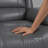 6-piece Faux Leather Reclining Sectional Sofa with Storage Console & Cup Holders-470689674