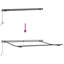 VidaXL 250cm D Retractable Patio Awning-124587520-124587527