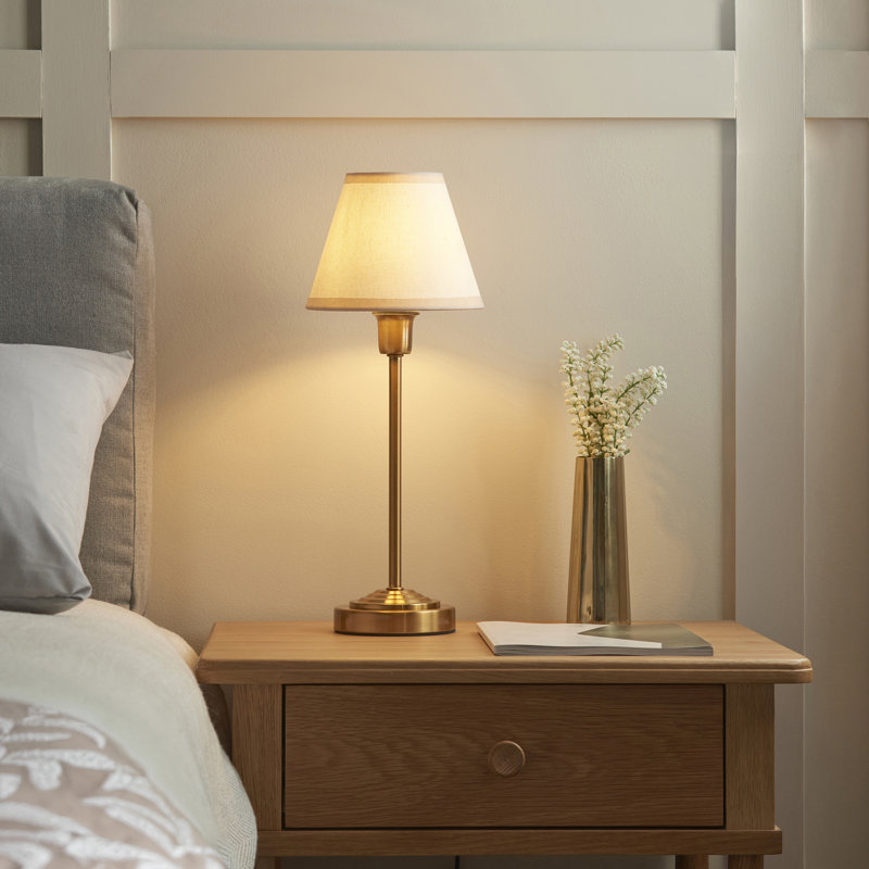 Table Lamp 16cm Shade, Gold