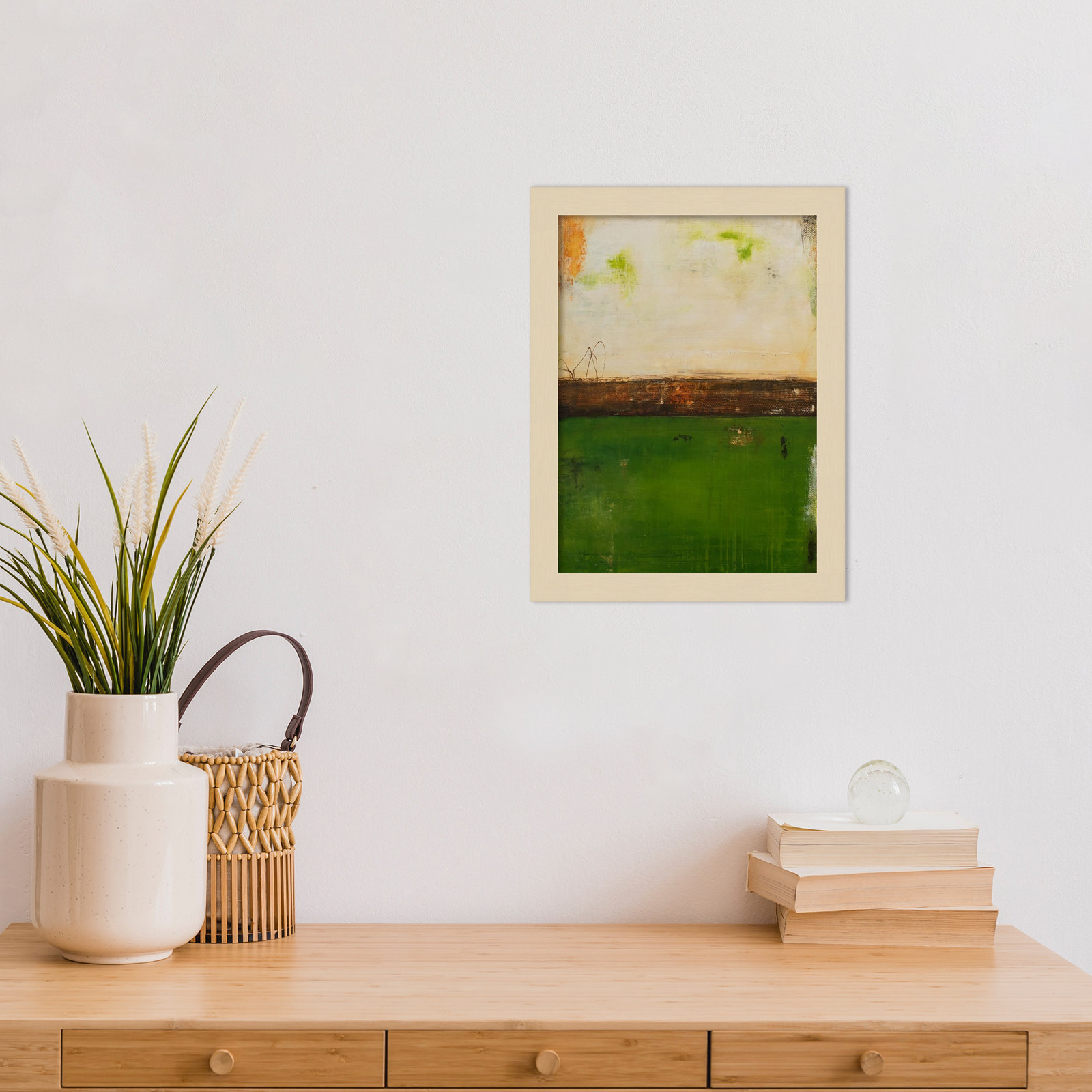 Forest Hill Trail Print by Erin Ashley, Brown, 13" H x 10" W
