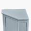 Armoire de salle de bain Armoire de rangement de coin triangulaire avec tablette ajustable-394538162