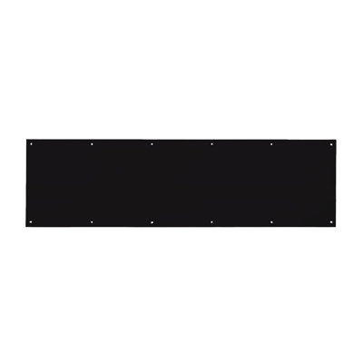 Brixwell 8X46KP693 Kick Plate 8" Height 46" Width Matte Black Finish