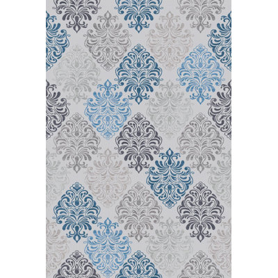 Premium Woven Area Rug, 100% Polyester, 4.6 x 7.2 ft | Antibacterial, Non-Slip PVC Dot Underside | 3D Digital Printing, Machine Washable, Pile Height: 0.3 in | Ideal for Living Room, Bedroom, and Dining Spaces