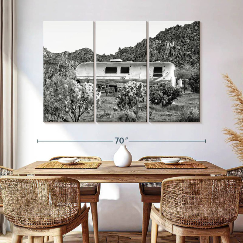Mehar Black California - Airstream Life, 28" H x 45" W