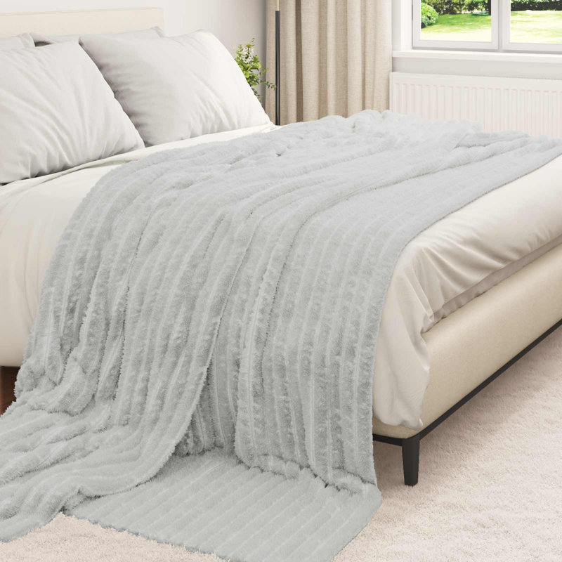 5.1-42 Throw Blanket, 240cm x 220cm, Grey