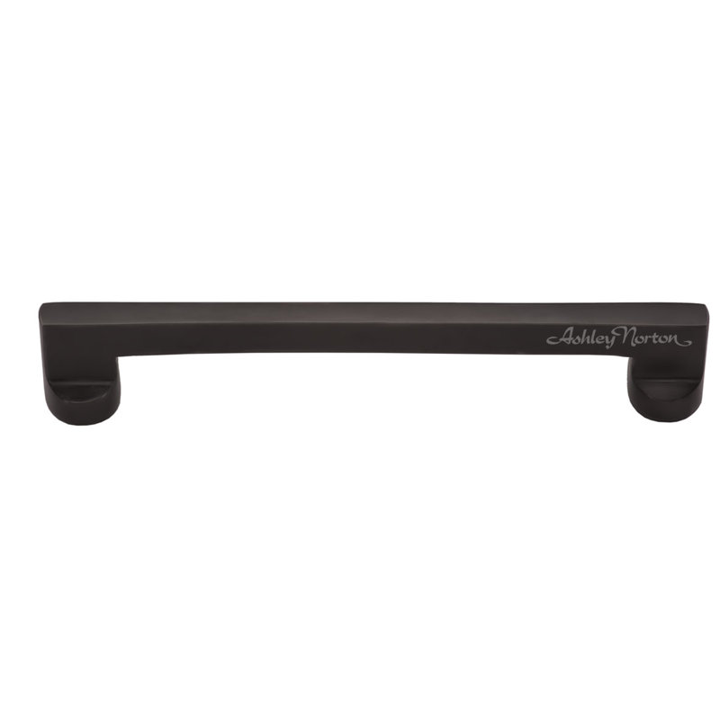 Apollo Cabinet Bar Pull, Flat Black, 6"