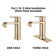 Single-Hole Single-handle Bathroom Faucet with Drain Assembly