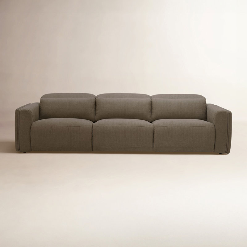 Wilder Power Recliner Sofa Soft Taupe, Tan