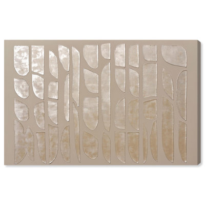 Textured Tiles Canvas Textured Abstract by