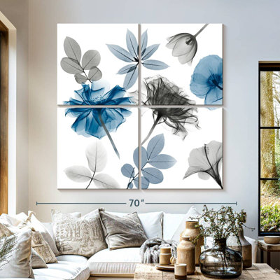 Collage floral I