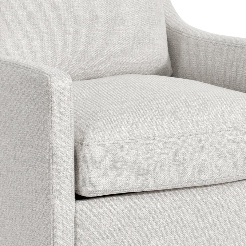 26" Wide Modern Upholstered Fabric Armchair Dining Chair, 4
