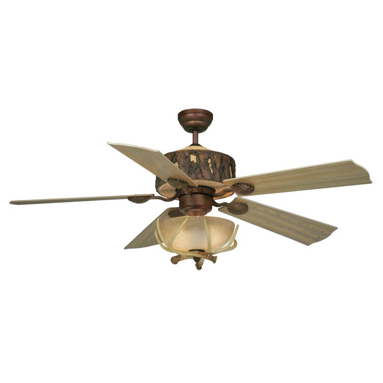 August Grove® Ummuhan 52'' Ceiling Fan with Light Kit & Reviews