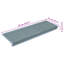 Brinkman Non-Slip Blue Stair Tread-778423460