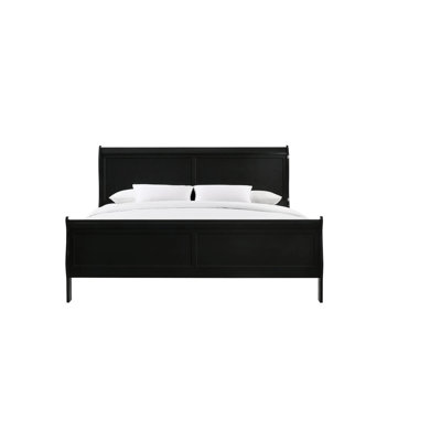 Solid Wood Twin Size Youth Bed, French Drawer And Metal Glides Colored Slides Bottom Understandings