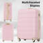 Valise Hardshell 2 pièces + valise à roulettes avec verrou TSA léger 20 po + 28 po-129368072