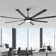 Harrigan 8 - Blade Integrated LED Reversible Ceiling Fan With Light And Remote