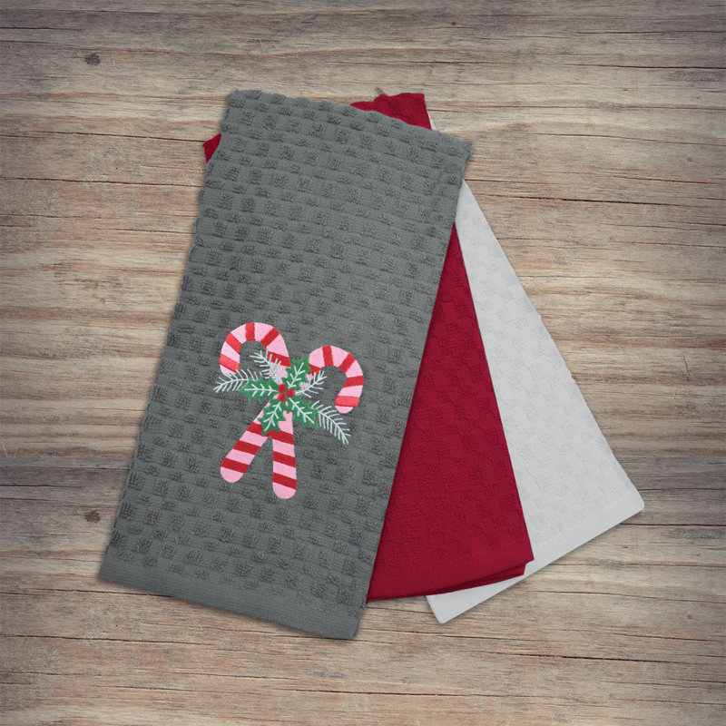 Cotton Tea Towel Kitchen Towel, Grey