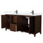 Palmilla 72" Freestanding Double Bathroom Vanity with Cultured Marble Top-1039903783-1039903781
