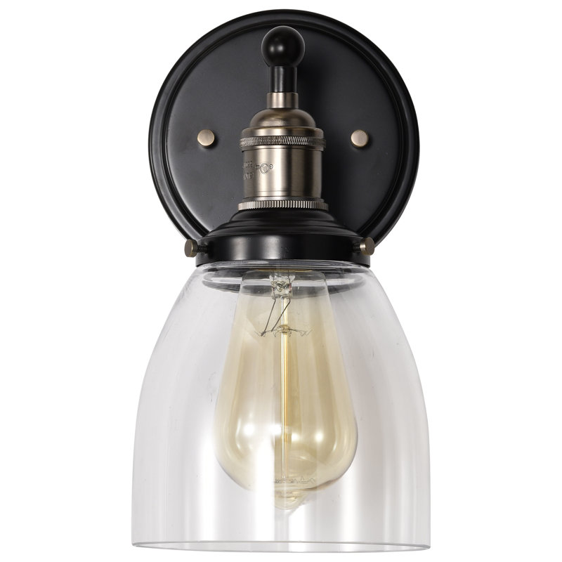 Lewandowski Dimmable Bath Sconce, Rustic Bronze