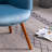 Doarnin Tufted Button Accent Chair, Single Upholstered Chair, Kitchen Dining Chair for Indoor-64388066