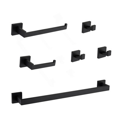 6 - Piece Bathroom Hardware Set
