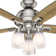 44" Donegan 5 - Blade Standard Ceiling Fan with Pull Chain and Light Kit Included