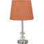 Ensemble de lampe de table transparent / verre / métal de 16 po Herendeen-30601904