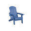 Chaises longues d'extérieur 2 pièces, chaise Adirondack avec porte-gobelet intégré-190407746