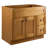Brookings 36 Inch Bathroom Vanity, Shaker, Solid Wood, Fully Assembled, Sherwin Williams® Gray – Design House, 215749-98554964