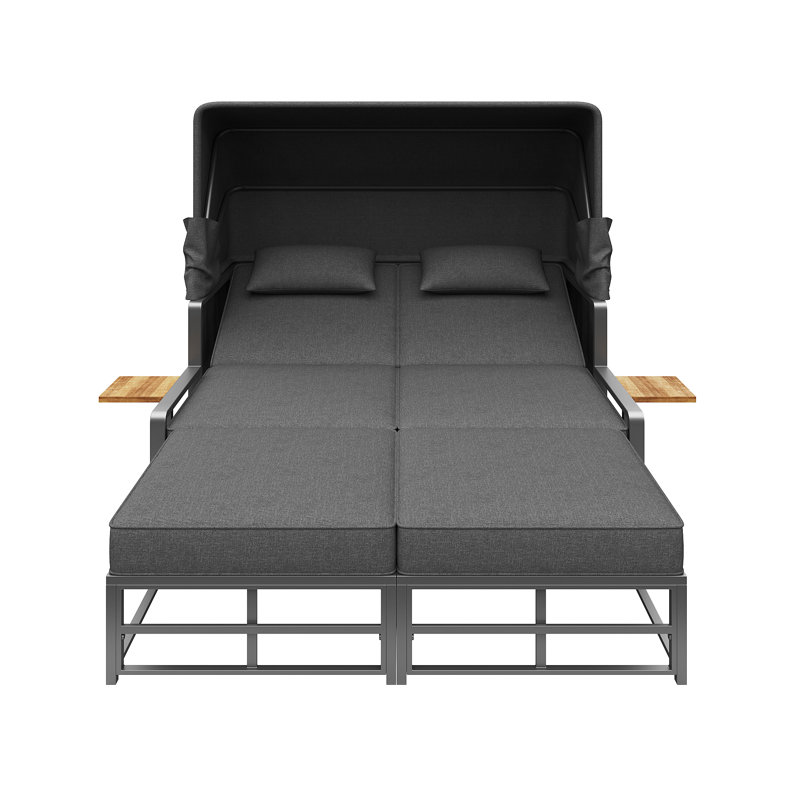 178cm Long Double Chaise with Cushions