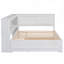 Lit de jour double en bois avec couchette-117194101