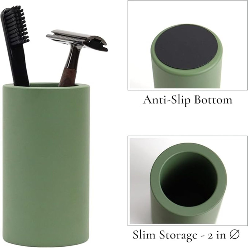 ROUS Hardware Countertop Organizer, Olive (Green)