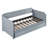 Upholstered Daybed Sofa Bed Twin Size With Trundle And Durable Wood Slat Support, Perfect For Guest Rooms And Small Spaces-1815675683
