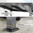 8' X10' Lean To Gazebo With Upgraded Drainage System, Wall Mounted Gazebo Hardtop Galvanized Steel Sloping Roof For Patio Deck Backyard Lawn Party(Gray)