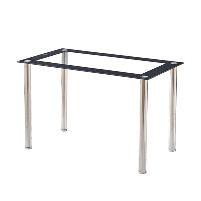 Carmindy Glass Top Dining Table