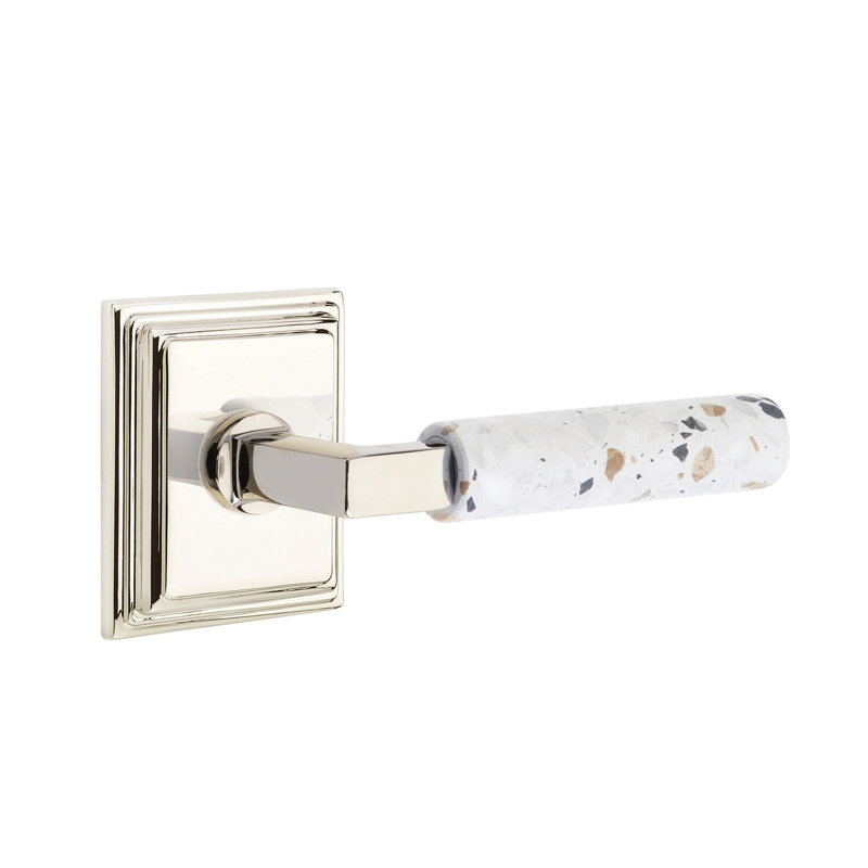 Levier de porte de passage, Nickel poli