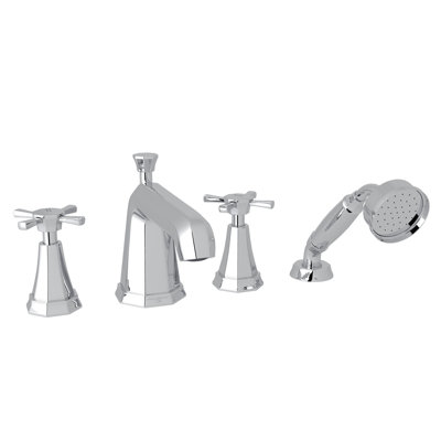 Robinet de baignoire à 4 trous Deco