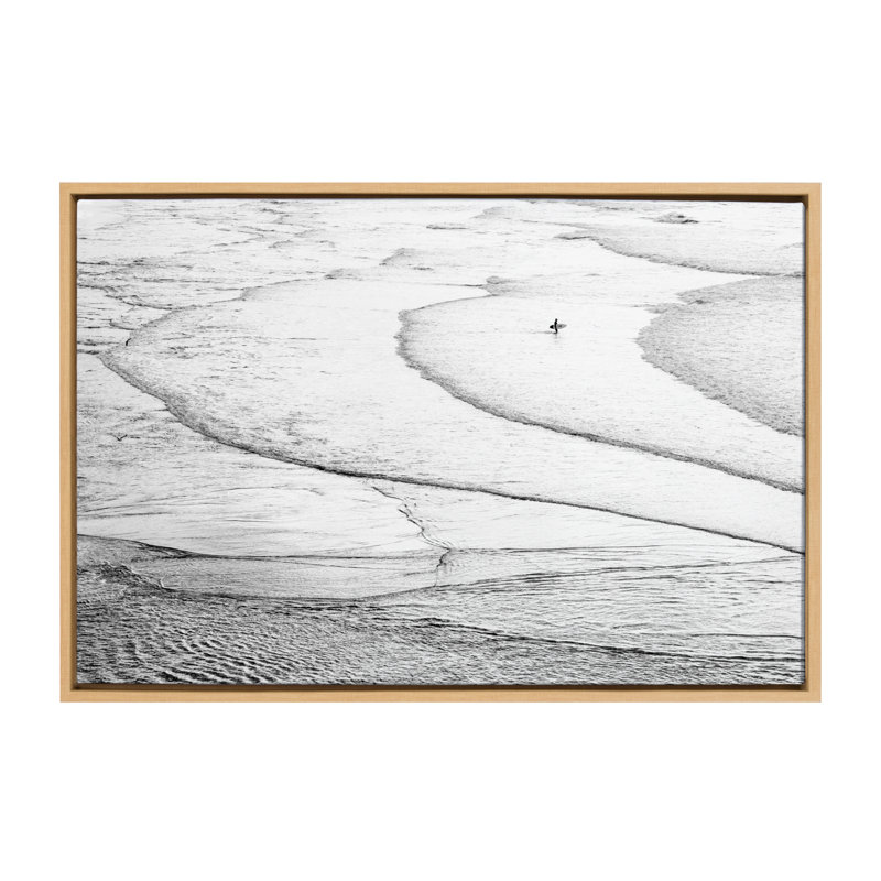 «Ocean Beach San Francisco» par Pete Olsen, reproduction d'art sur toile encadrée