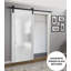 Porte de grange en verre givré Planum-49204385-49252675-49252678