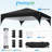 Tent 10x10 Pop up Canopy Outdoor Shade with Sidewalls UPF 50+ Waterproof Canopy-106487579