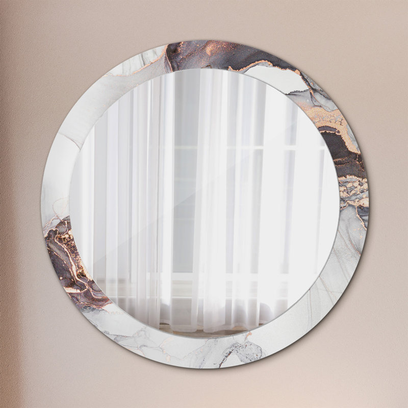 Huldar Glass Flat Wall Mirror