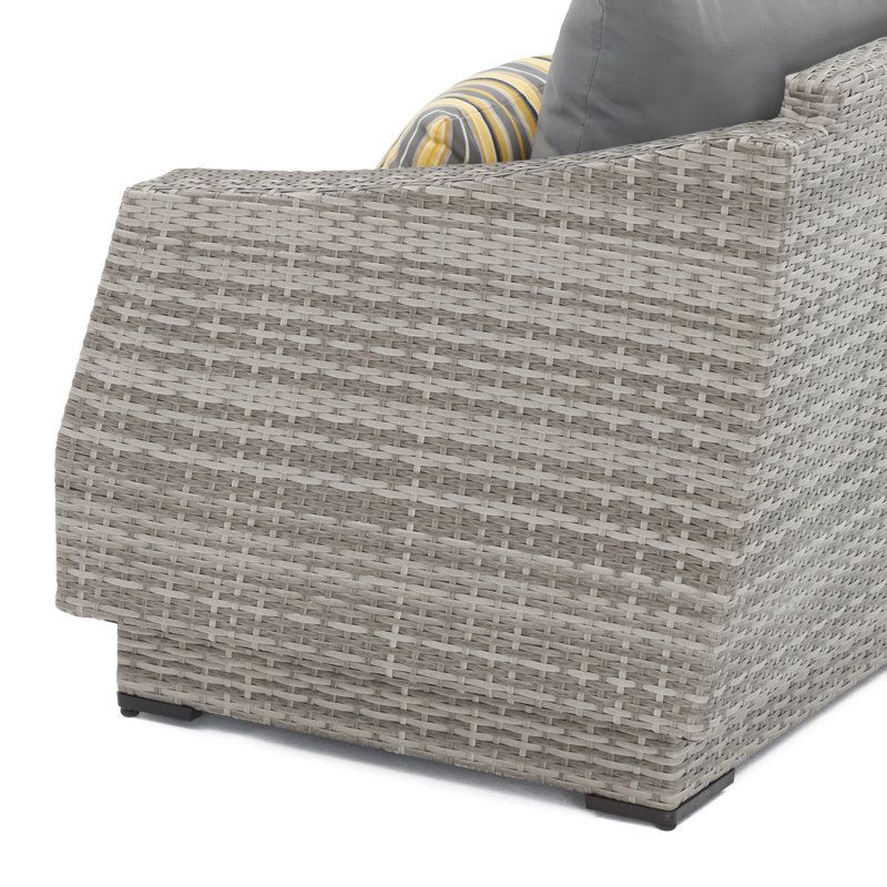 Cannes 9 Piece Seating Group with Cushions, Canvas Charcoal Sunbrella® Canvas