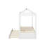 Lit simple avec lit gigogne