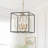 4-black gold adjustable iron pendant light