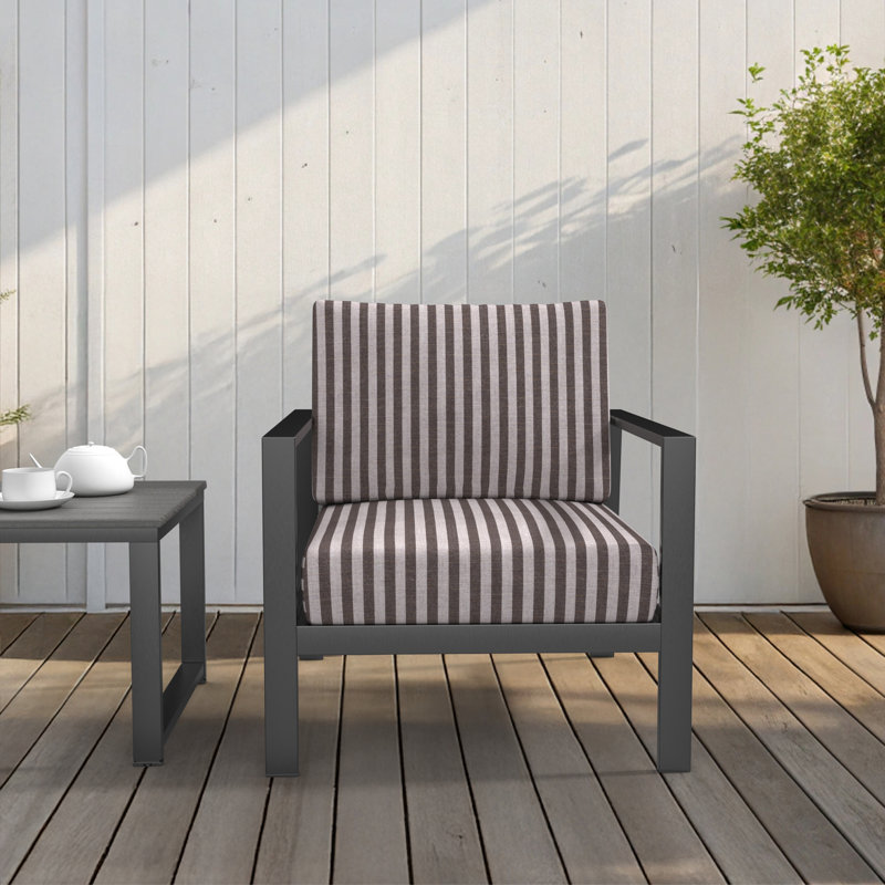 Sunbrella® Outdoor Patio Lounge Cushions, Brown