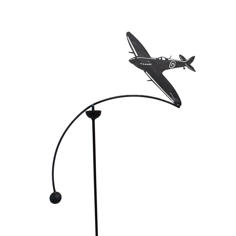 Clerestory Metal Transportation Garden Stake
