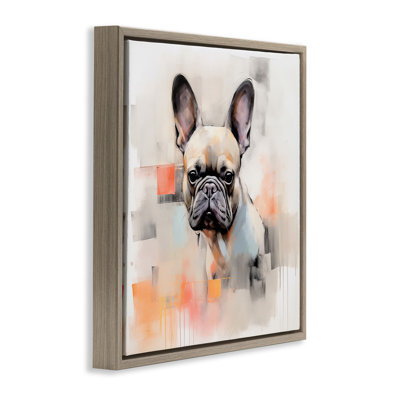 French Bulldog Abstract